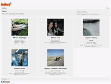 Tablet Screenshot of gallery.pazardjik.org